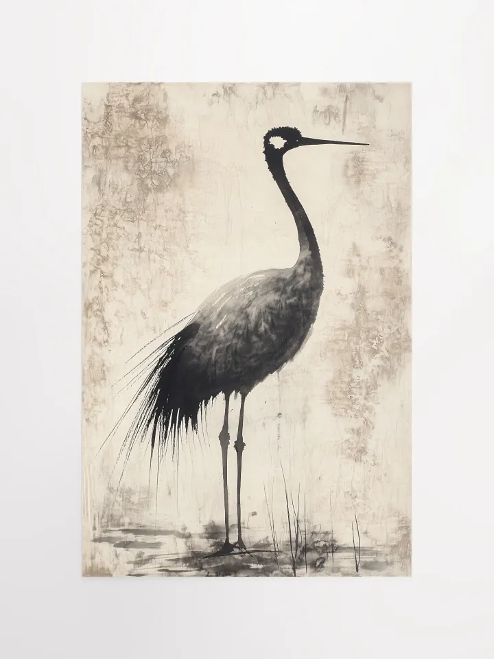 Sun's Origin: Crane II Art Print product image (1)