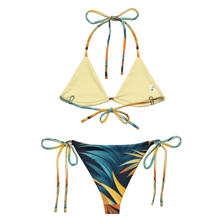 Tropical Flow String Bikini product image (12)