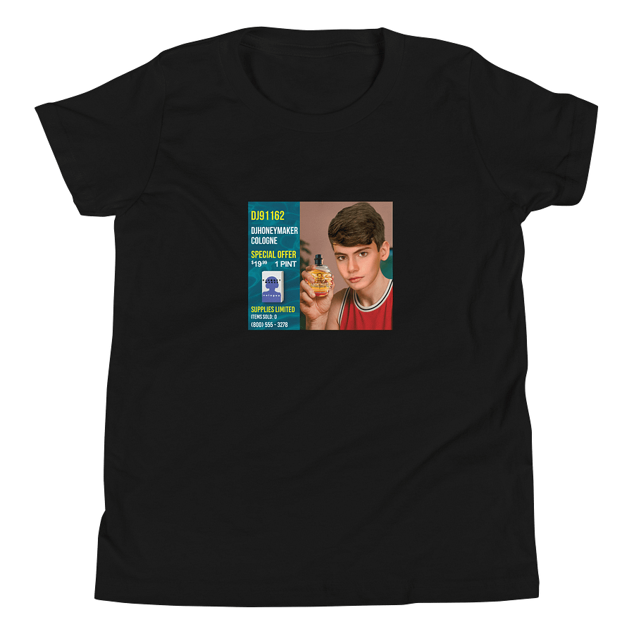 DJHoneyMaker Cologne Youth Short Sleeve T-Shirt product image (4)