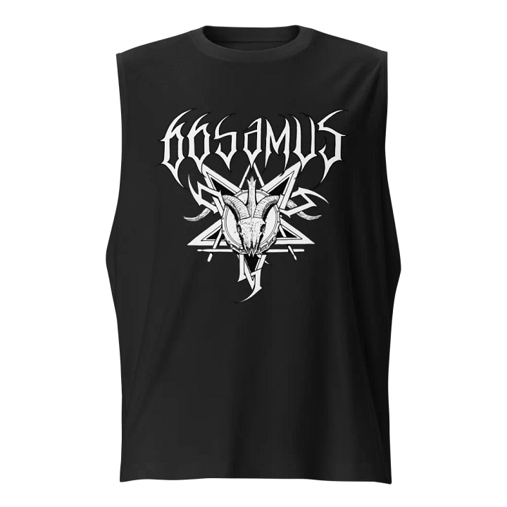 66Samus muscle tank (b&w) product image (1)
