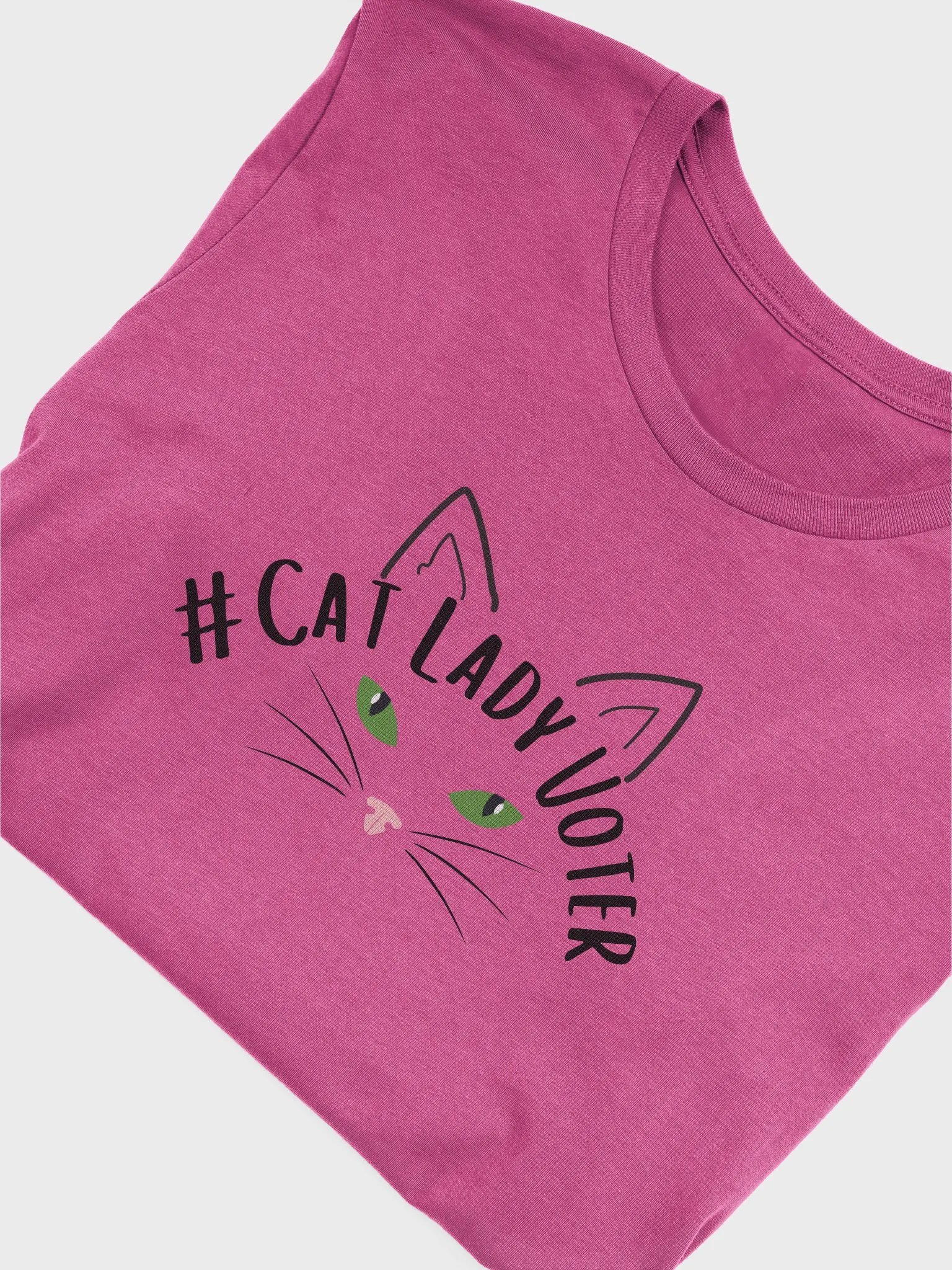 #CatLadyVoter T-shirt product image (20)
