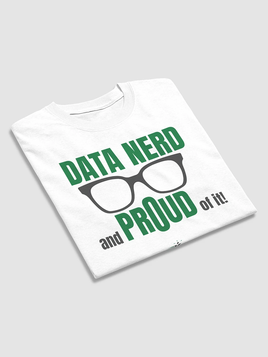 Excel Data Nerd - White T-shirt product image (4)