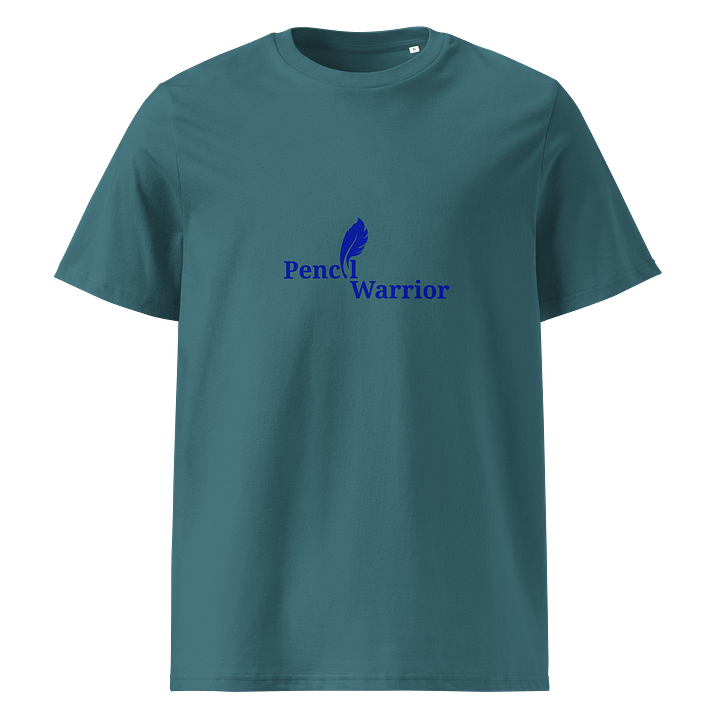 Pencil Warrior Logo Organic Cotton T-Shirt product image (1)