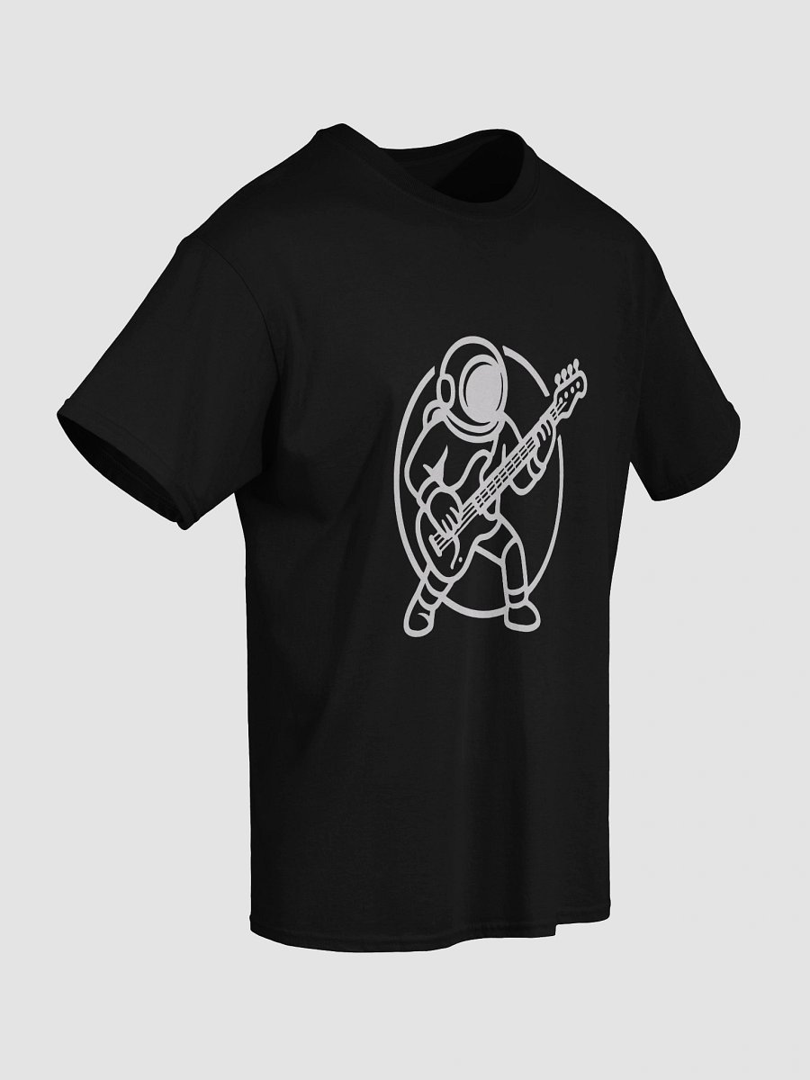 Holidays On Mars | Astronaut Bass Player T-shirt (dark colours) product image (4)