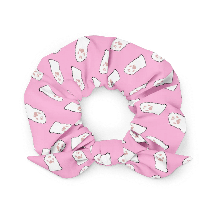 CINNI PAW PATTERN Scrunchie (Pink) product image (1)