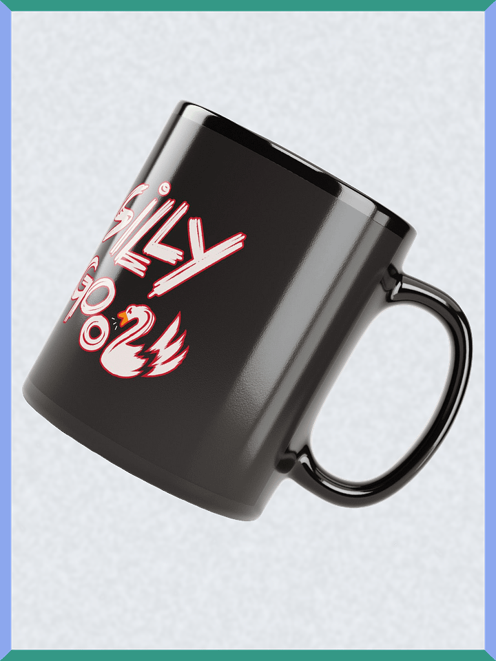 Silly Goose - Glossy Black Mug product image (1)