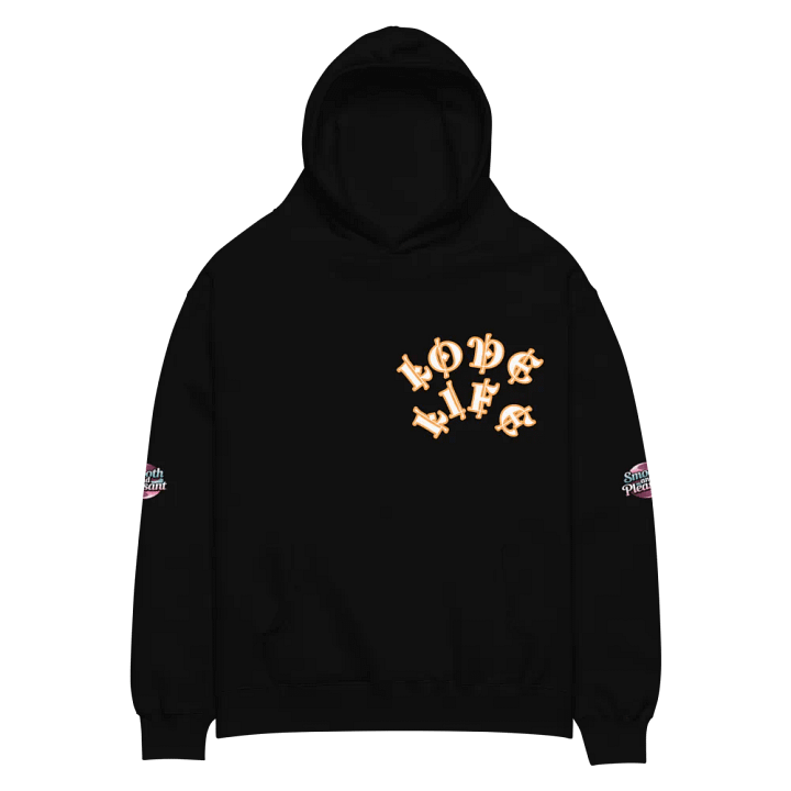 Dynamic Stylized Letters Oversized Hoodie product image (4)