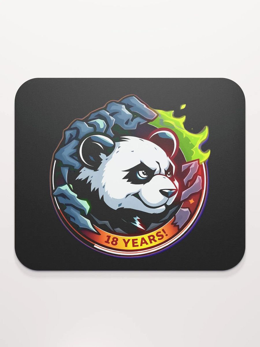 Panda Power: 18th Anniversary Gaming Small Mouse Pad product image (5)