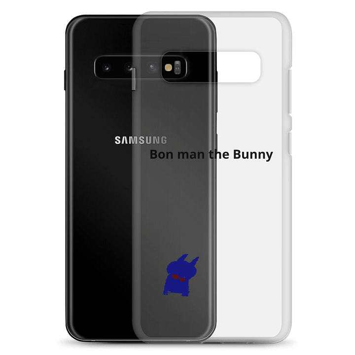 Dapper Blue bunny called bon man Samsung® Clear Case product image (23)