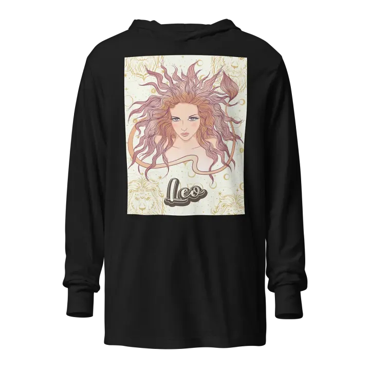 Leo Uni-Sex Hooded Tee product image (1)