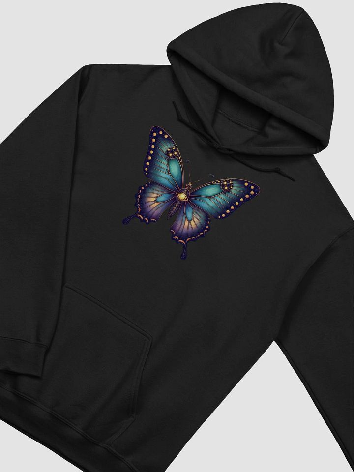 Celestial Butterfly with Third Eye Design - Mystical Boho Art product image (2)