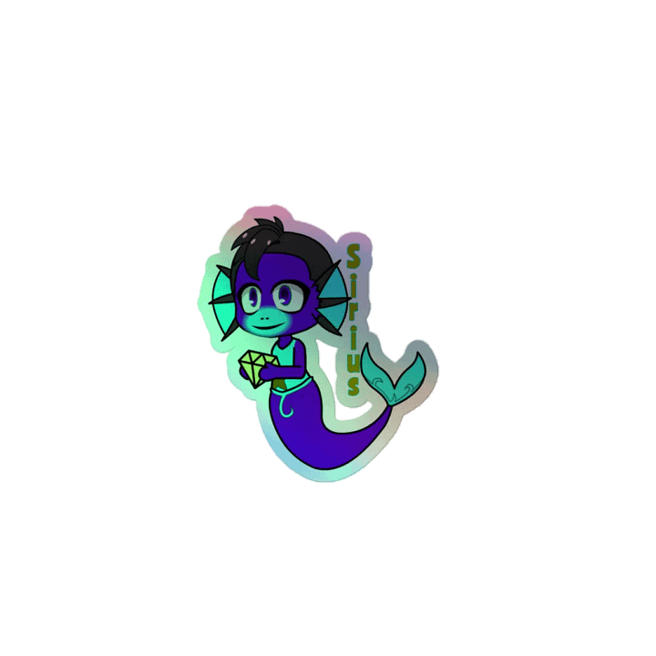 Sirius - Galaxy Monkee - rainbow sticker product image (1)