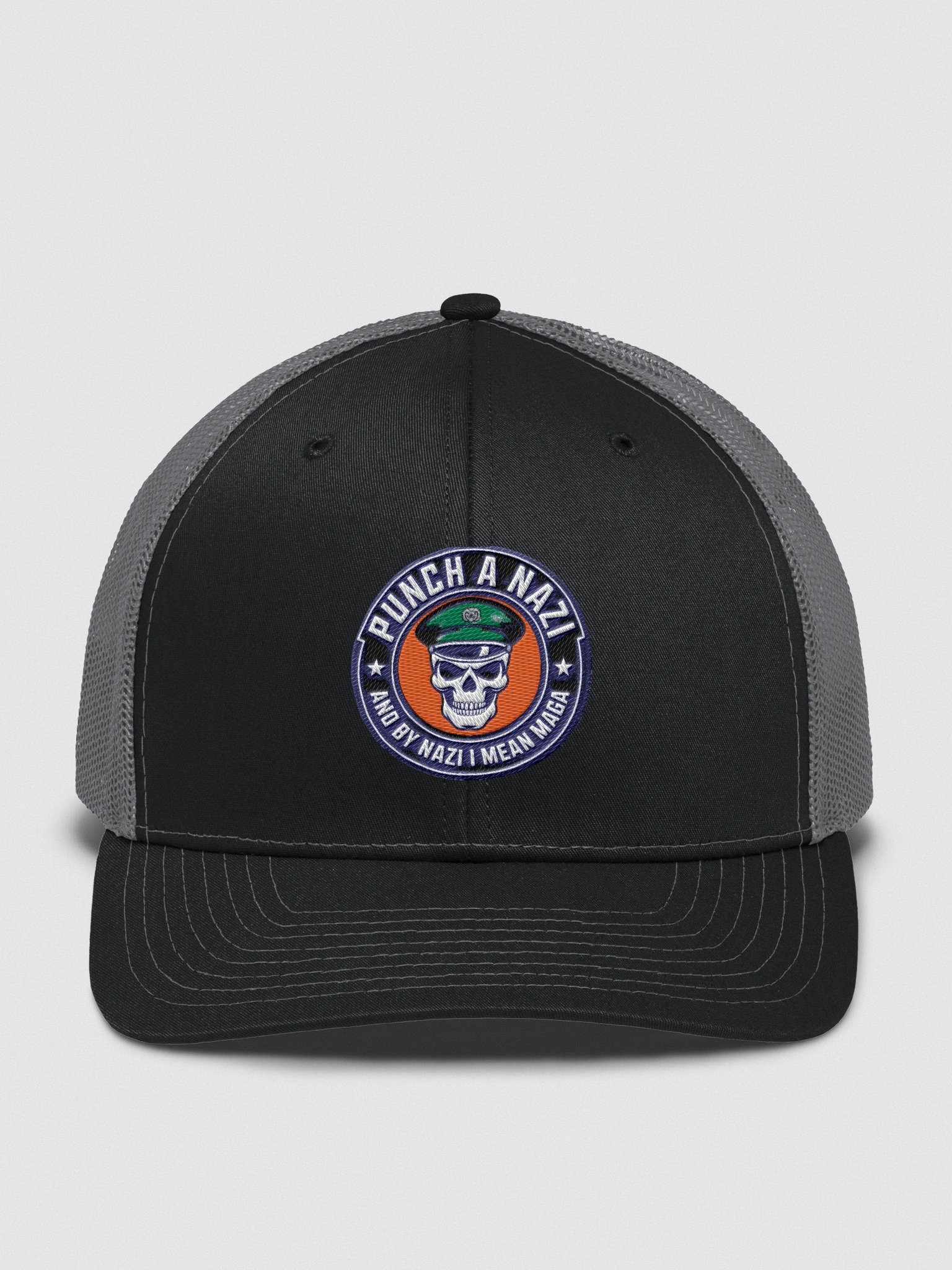 Punch A Nazi Trucker Hat product image (5)