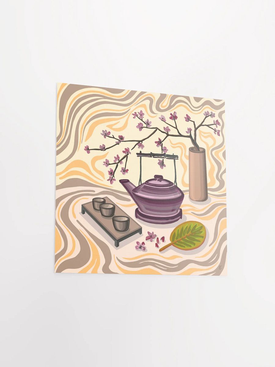 Serenity in Bloom Poster - Coffee Shop No. 5 product image (3)