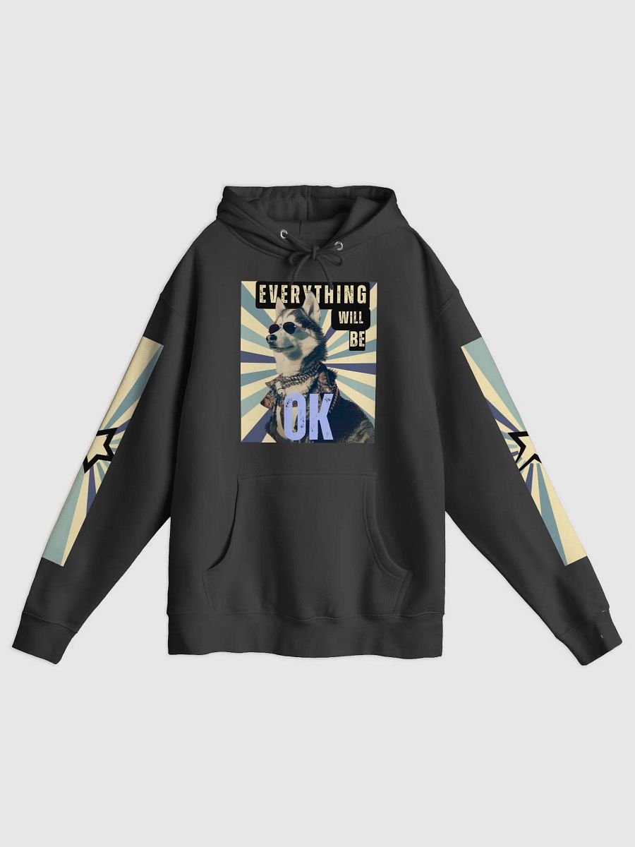 Siberian Husky Everything Will Be OK Premium Pullover Hoodie by Lane Seven product image (3)