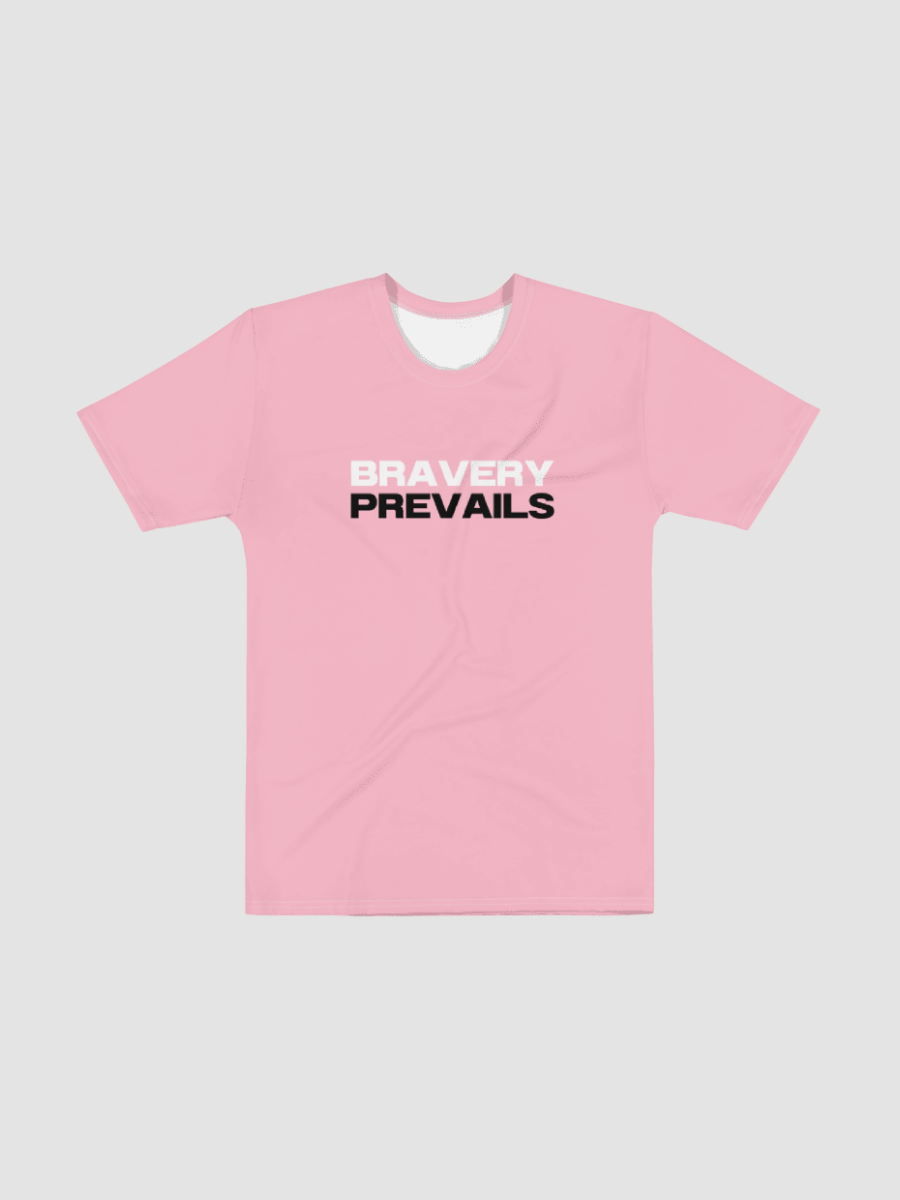 Breast Cancer Awareness: Bravery Prevails T-Shirt - Pink product image (6)
