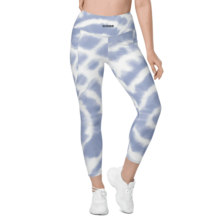 Circle tie dye Pocket Legging product image (2)
