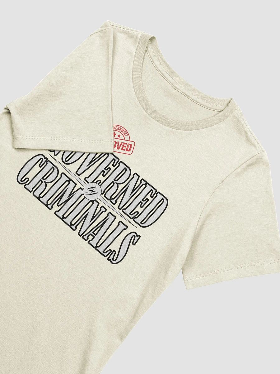 Governed By Criminals - U.S. Approved - Bella+Canvas Women's Supersoft Relaxed-fit T-Shirt product image (2)