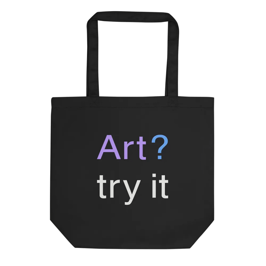 Try Art Tote bag product image (2)
