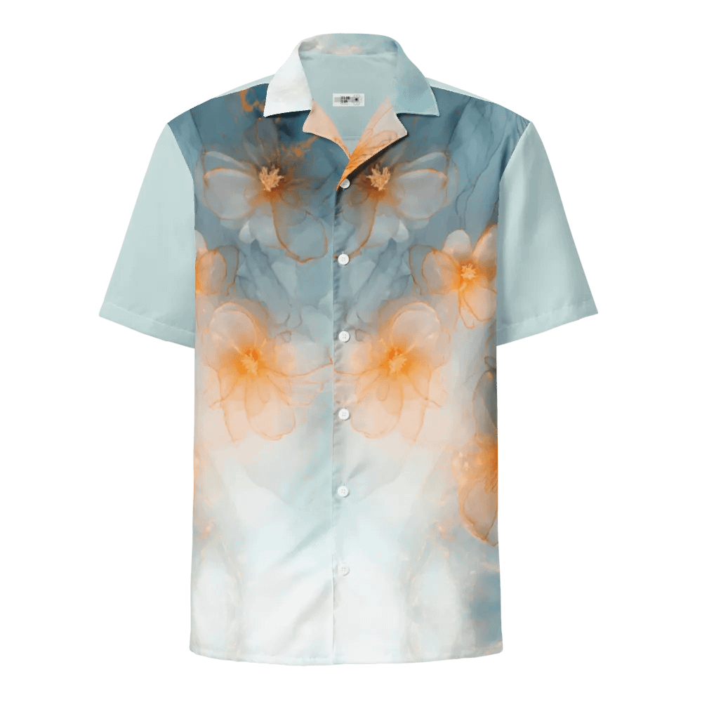 Ethereal Blossom Breeze Hawaiian Shirt product image (1)
