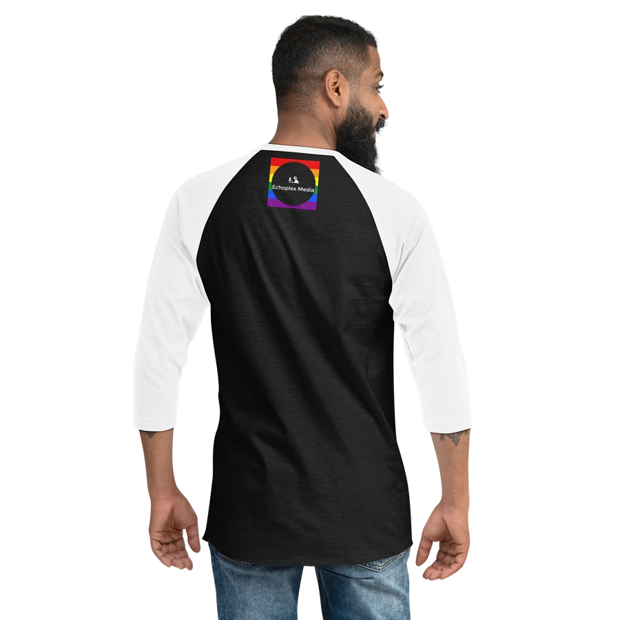 Rainbow Disco Goats Baseball Style Tee - Dark Colors product image (8)