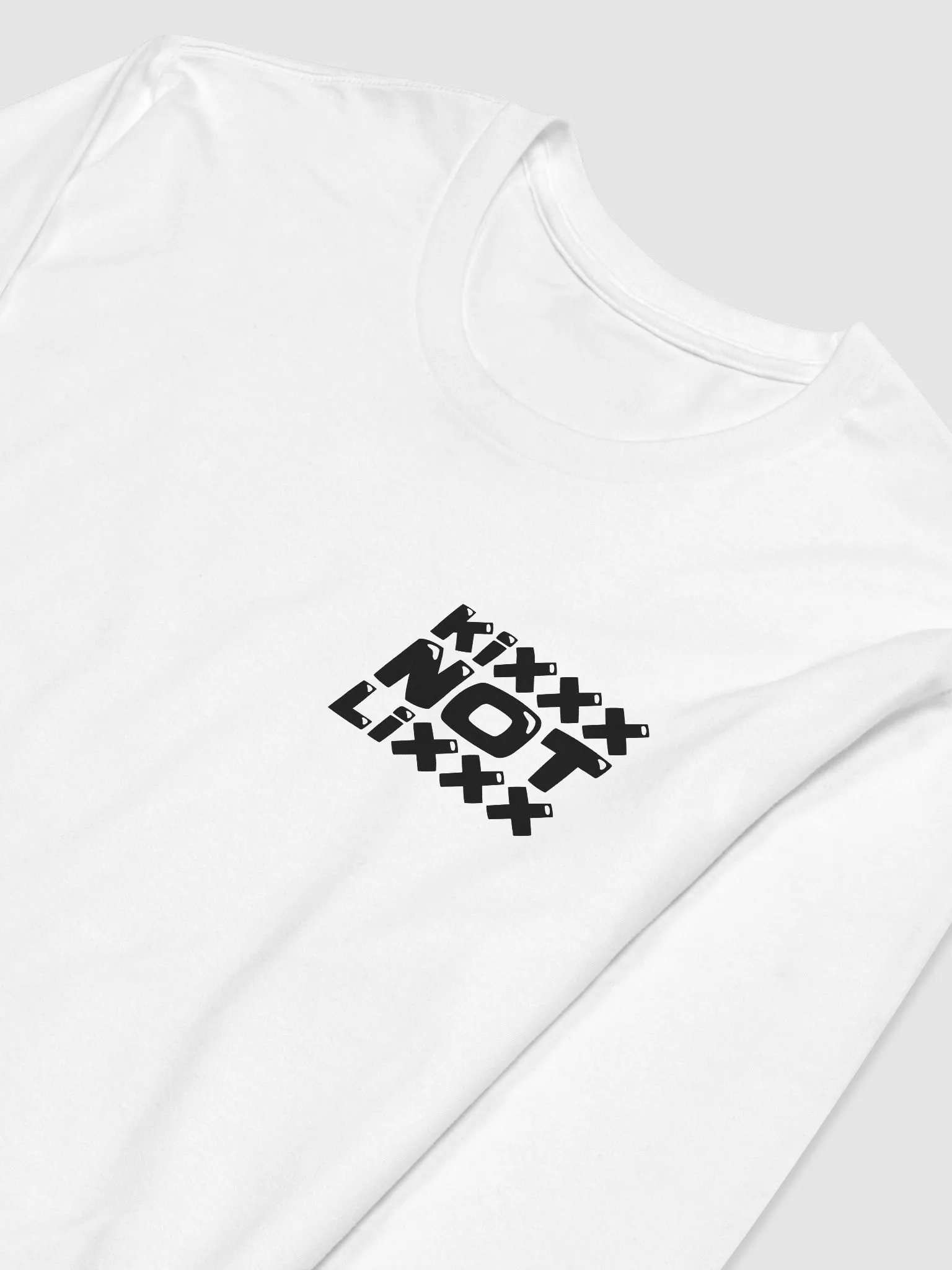 Black KixxxNotLixxx Square Logo - Long Sleeve product image (3)