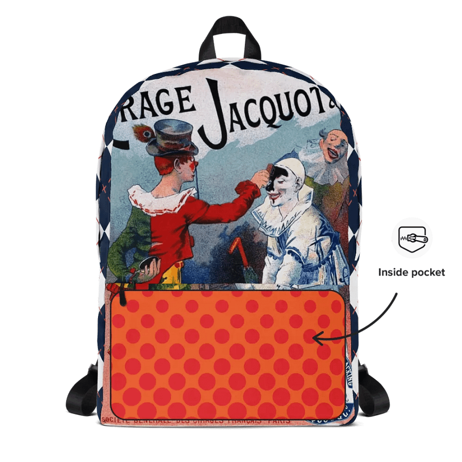 Harlequin & Mime All-Over Backpack product image (10)