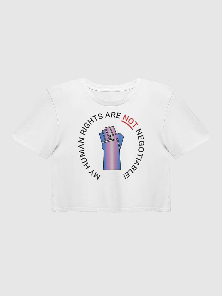 Trans Liberation Crop Top product image (1)
