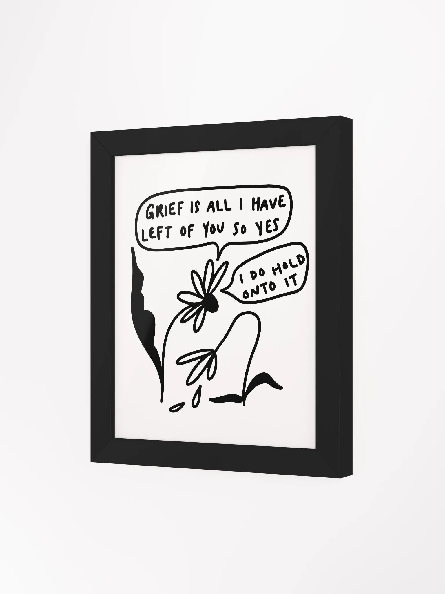 Grief Framed Art Print product image (3)