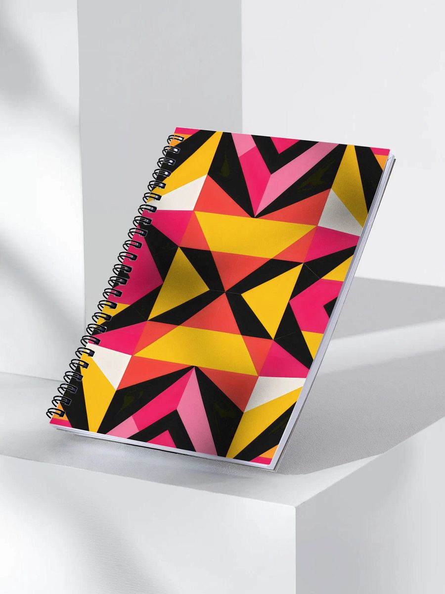 Geometric Movement Spiral Notebook product image (3)