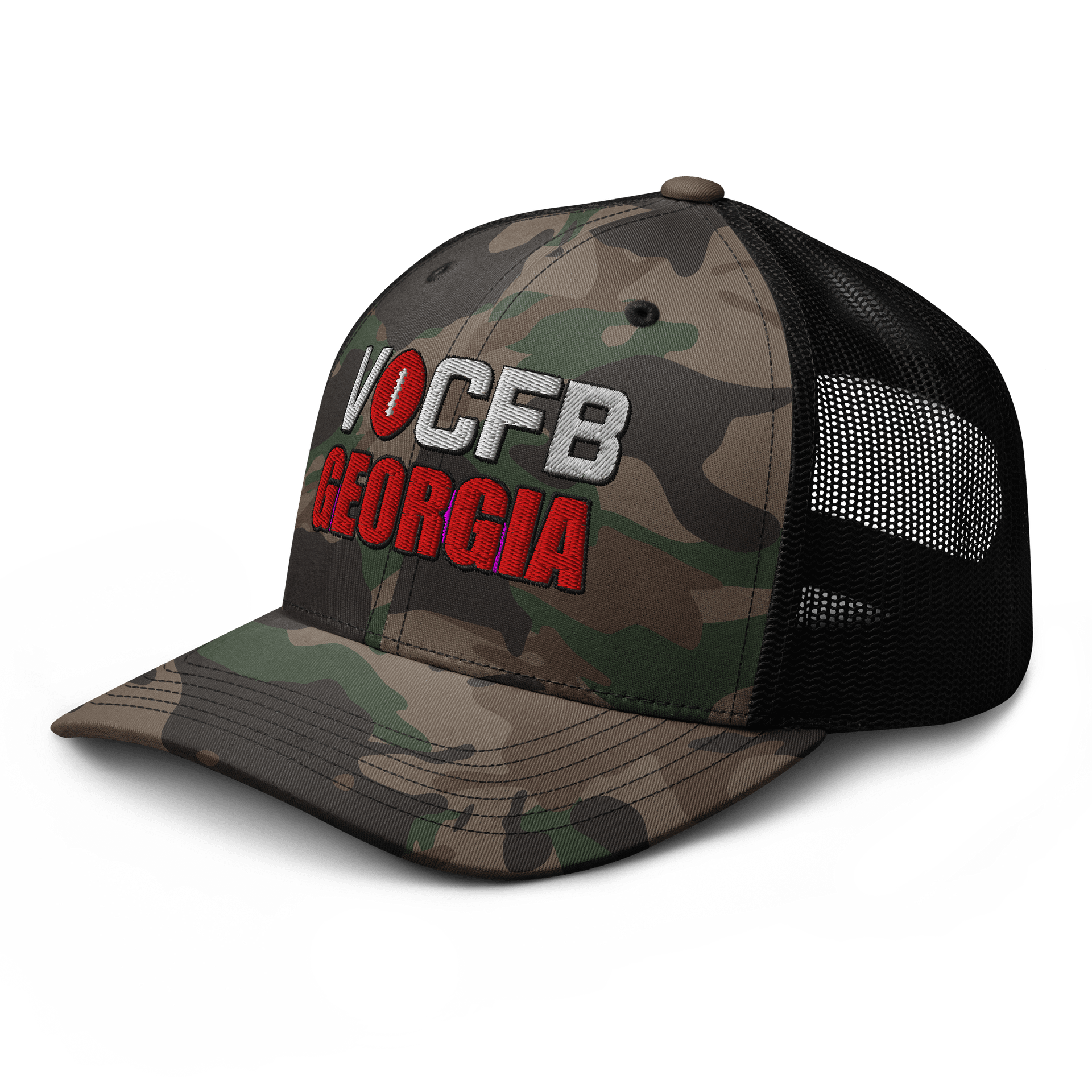 Georgia VOCFB Camo Trucker Hat product image (6)