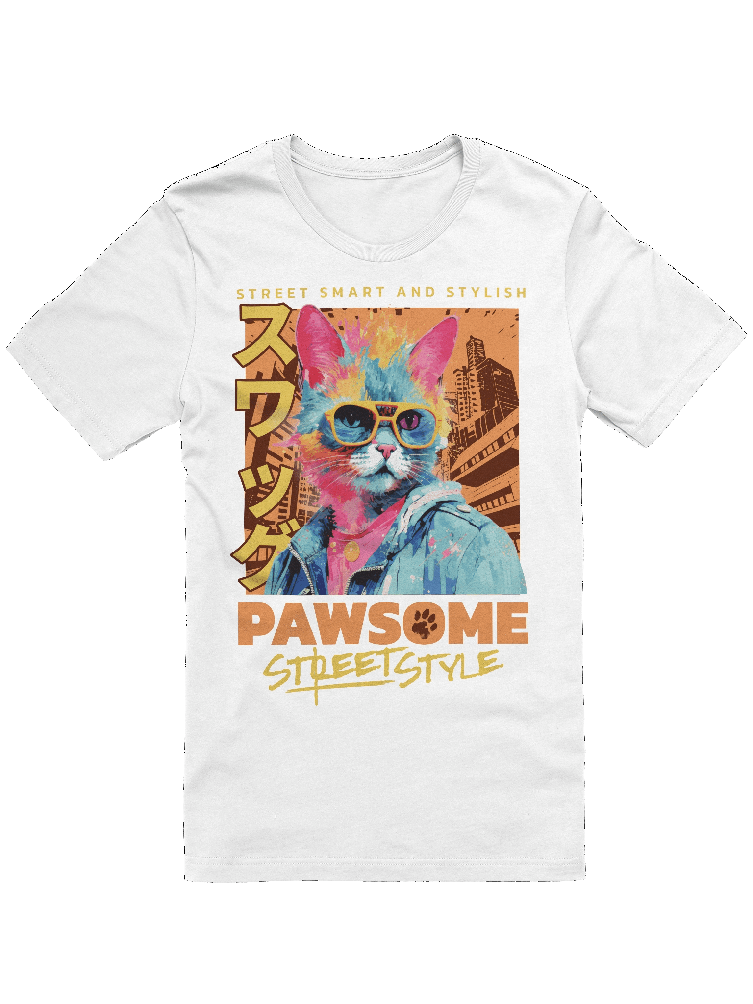 Pawsome Street Style | Unisex Bella+Canvas Supersoft T-Shirt product image (2)