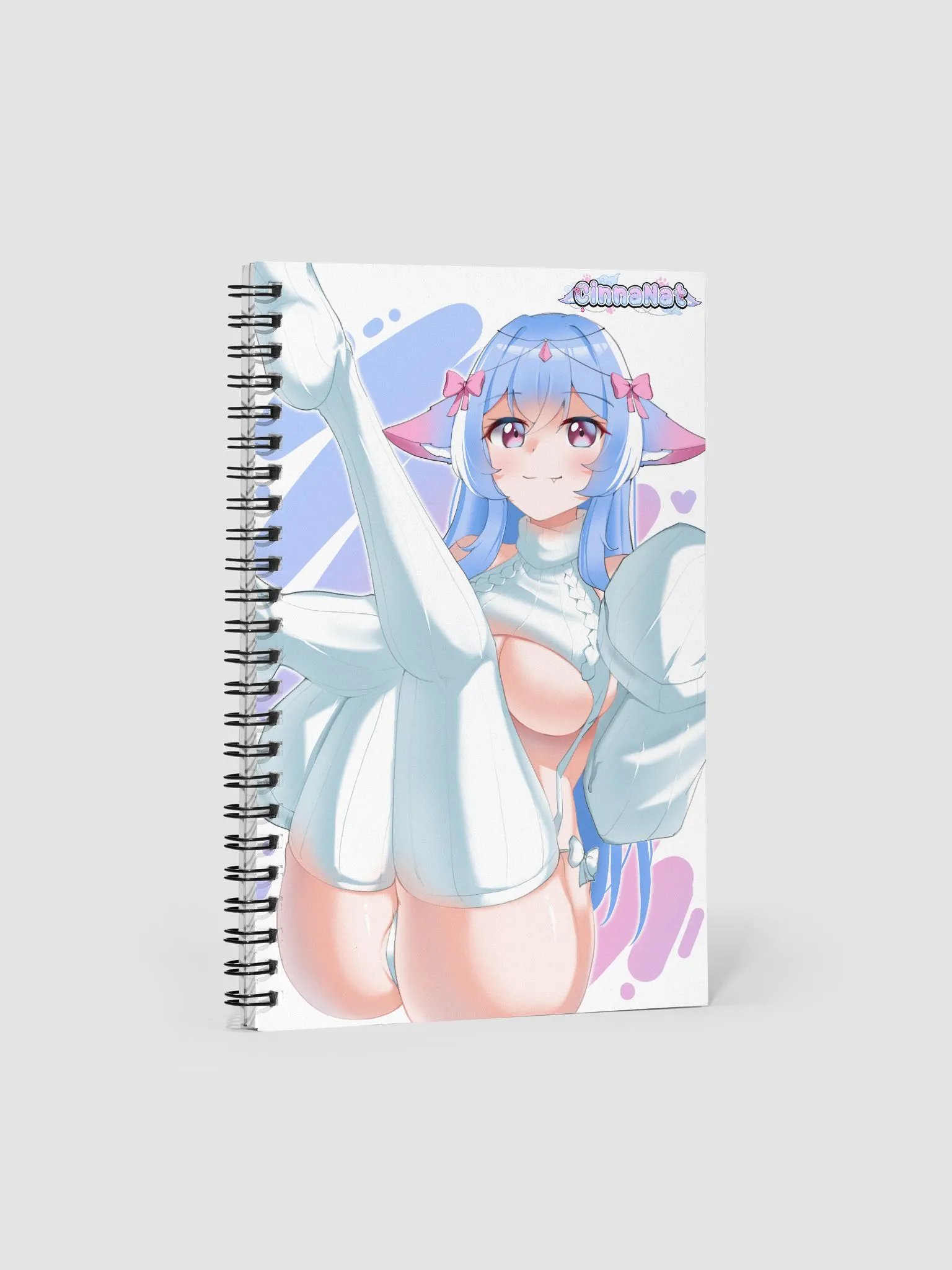 Virgin Killer Cinna Notebook (White) product image (2)
