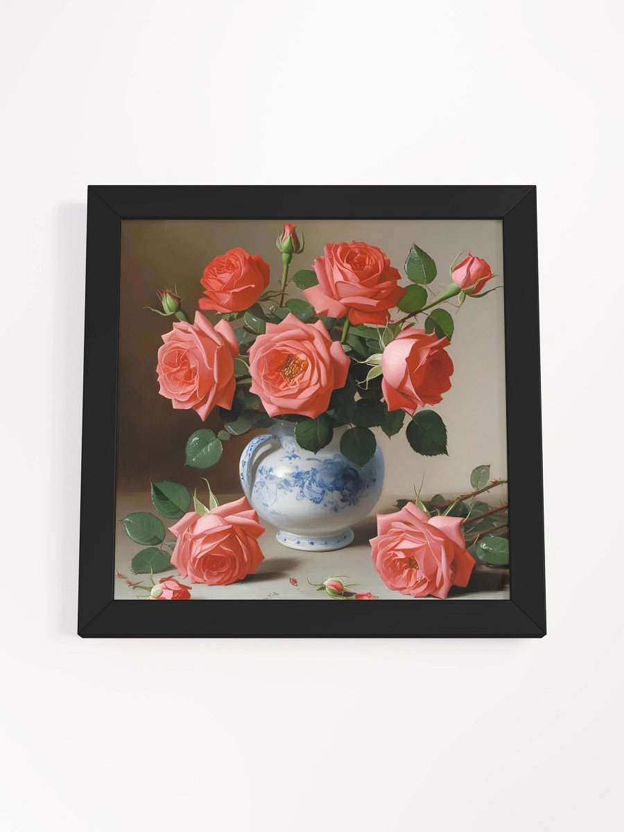 Roses in Porcelain Framed Premium Poster product image (19)