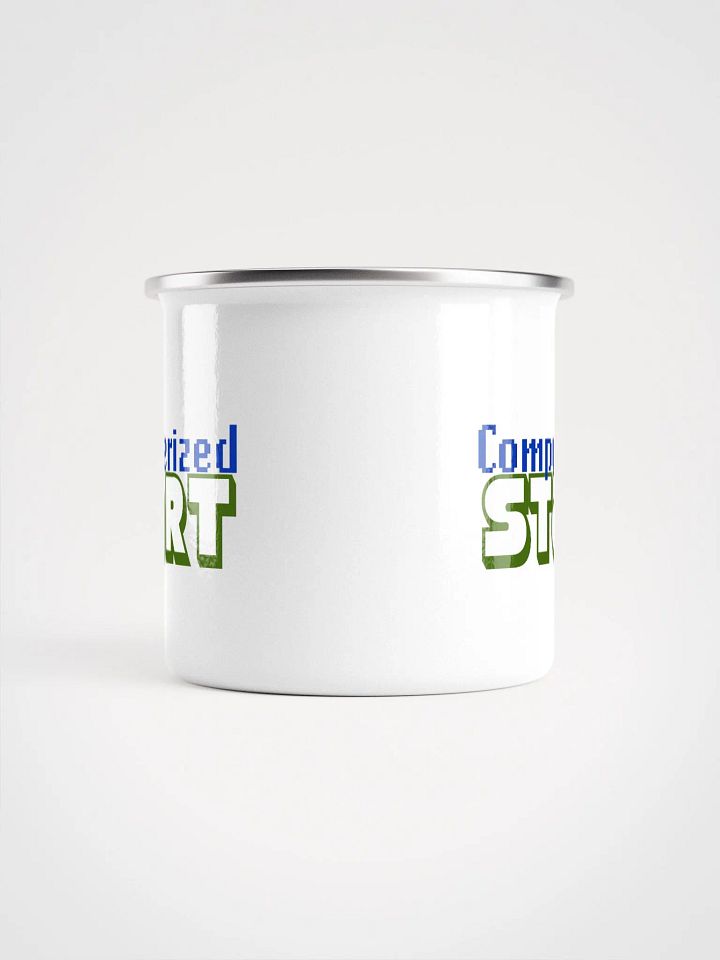 Computerized Start™ Enamel Mug product image (2)