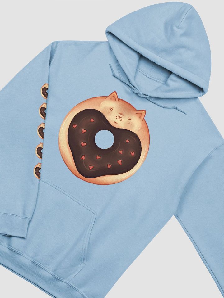 Donut Cat Hoodie (Extended Sizes) product image (1)