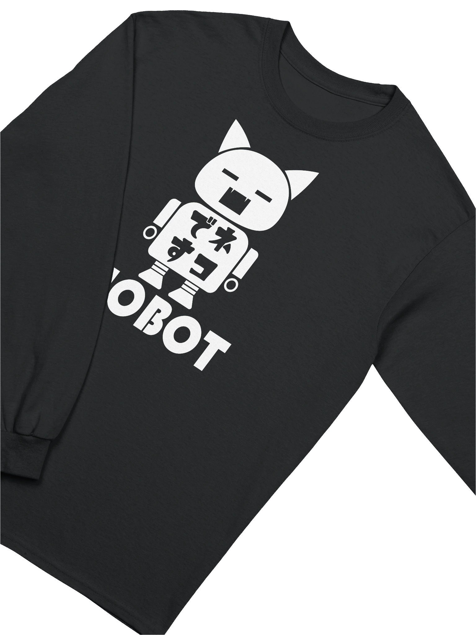 WOBOT Cat - Unisex Adult Long Sleeve T-shirt product image (7)