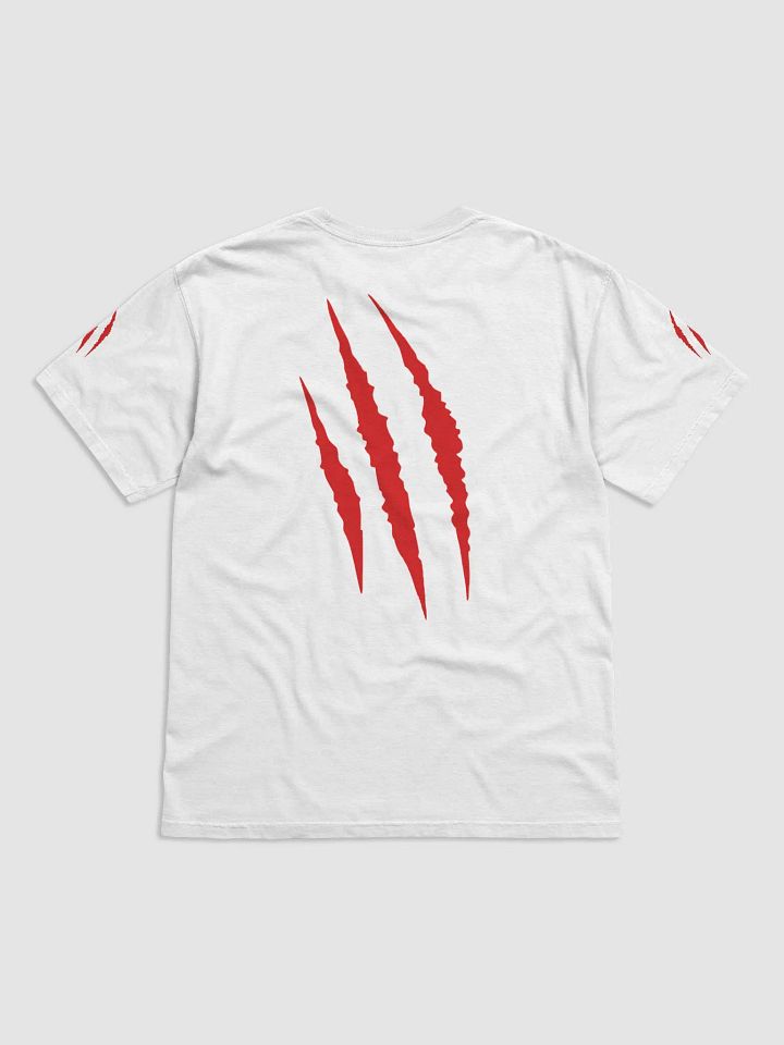 "Scratch Claws" (Red) Comfort Colors Garment-Dyed Heavyweight T-Shirt product image (1)