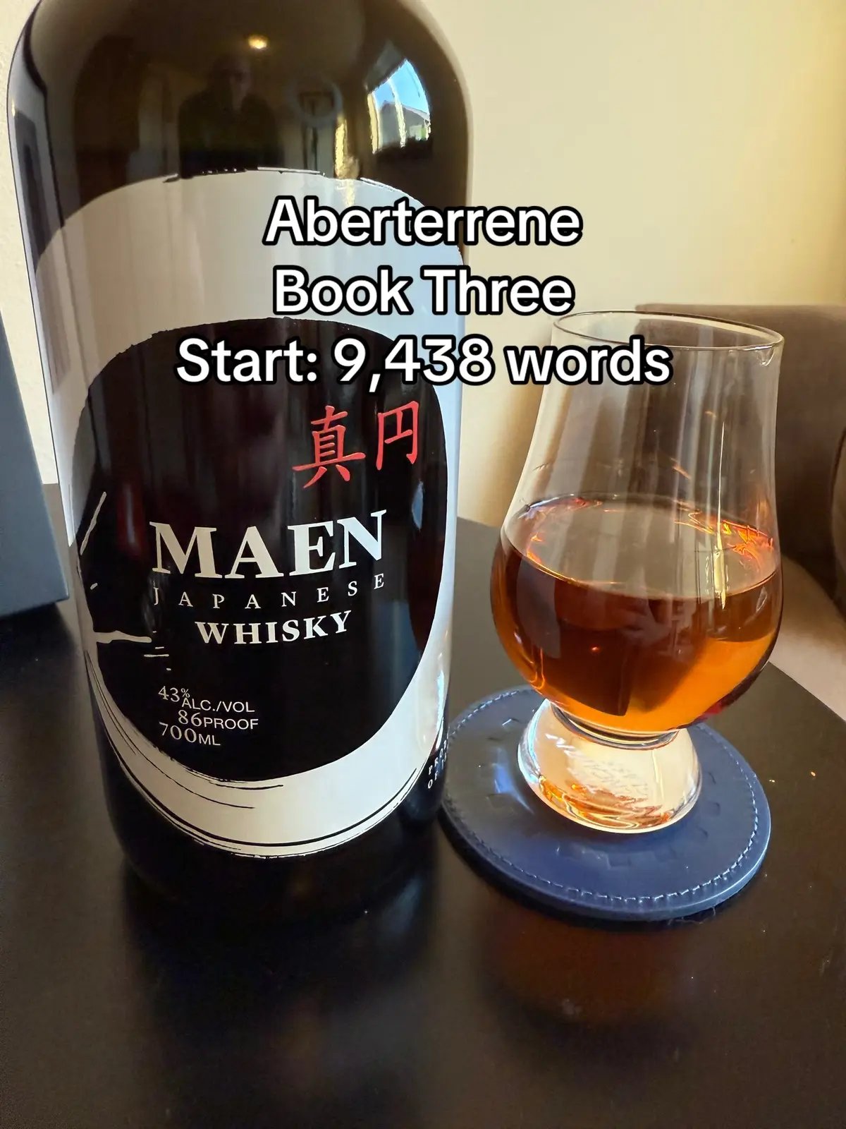 Back to Aberterrene book three.  The experimental diversion was good but I think I am ready to tackle this again.  The word count is low because a read/edited the first four chapters to get my head back into the story and tighten it up.  I removed some of the wrong words and added in even more of the right ones.  I’m ready to dive into chapter five feeling good about the story so far.  #indieauthor #cozyauthor #authortok #authorlife #writingwithwhisky 