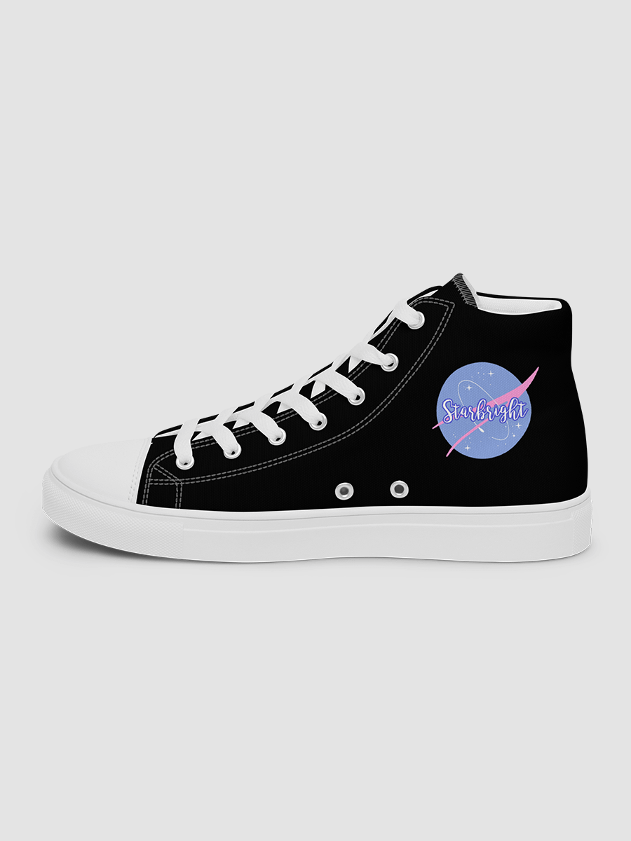 Black Starbright The Band Women's High Top Canvas Shoes product image (7)