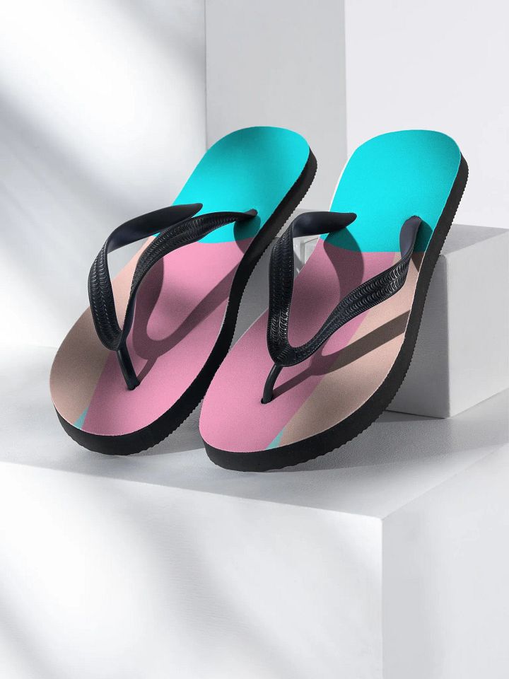 Abstract Calm Flip Flops product image (2)