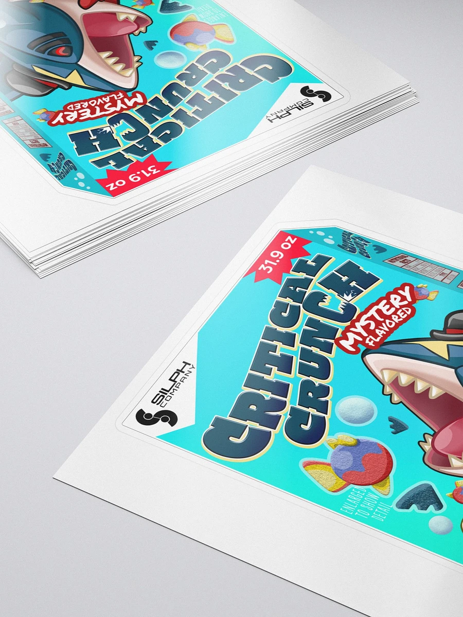 Critical Crunch sticker product image (5)