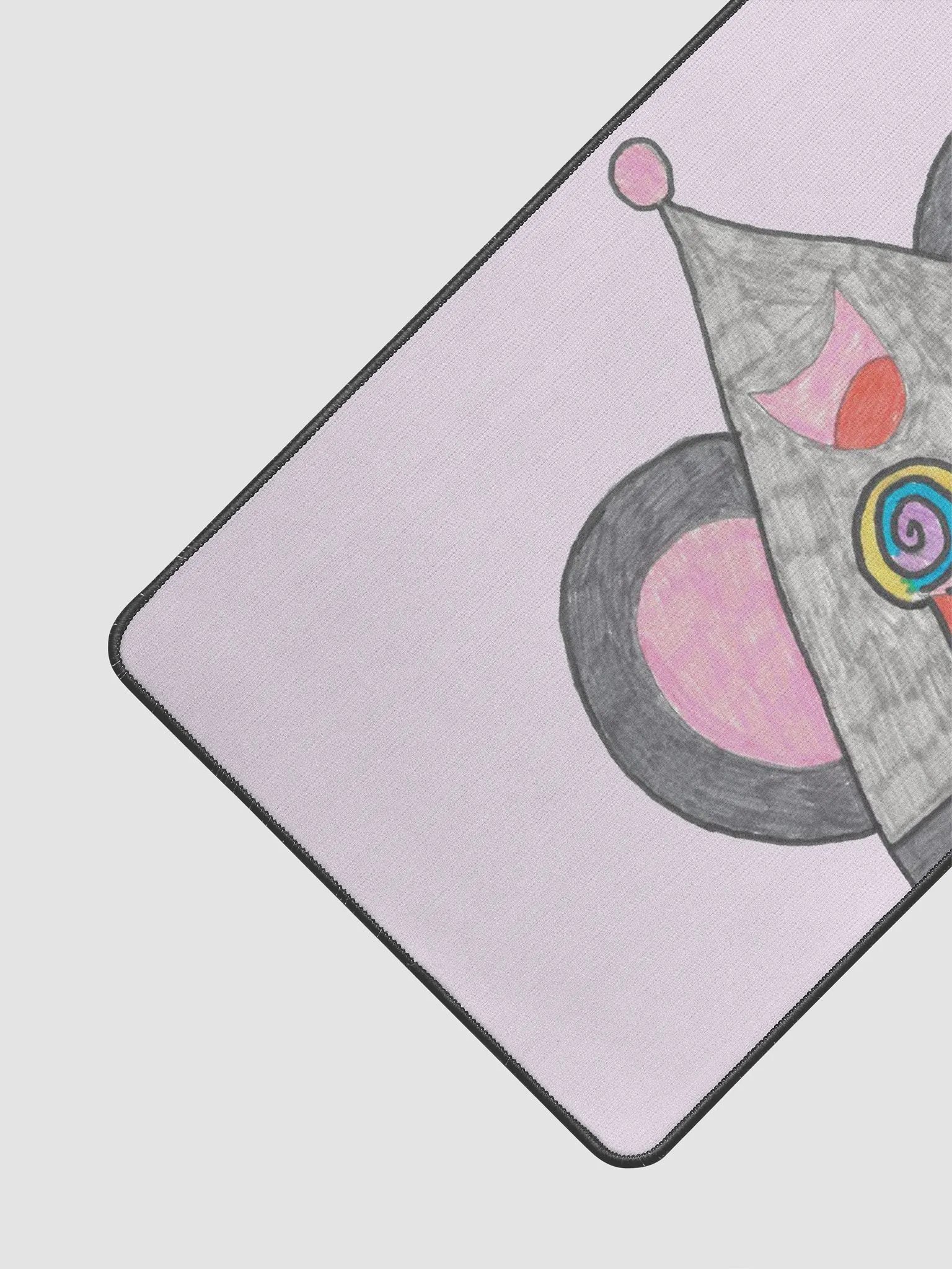Lollipop mouse Desk Mat 15.5