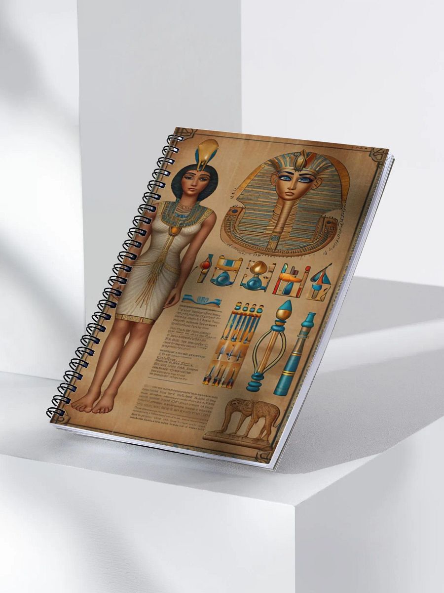 Ancient Egyptian Artifacts Spiral Notebook product image (3)