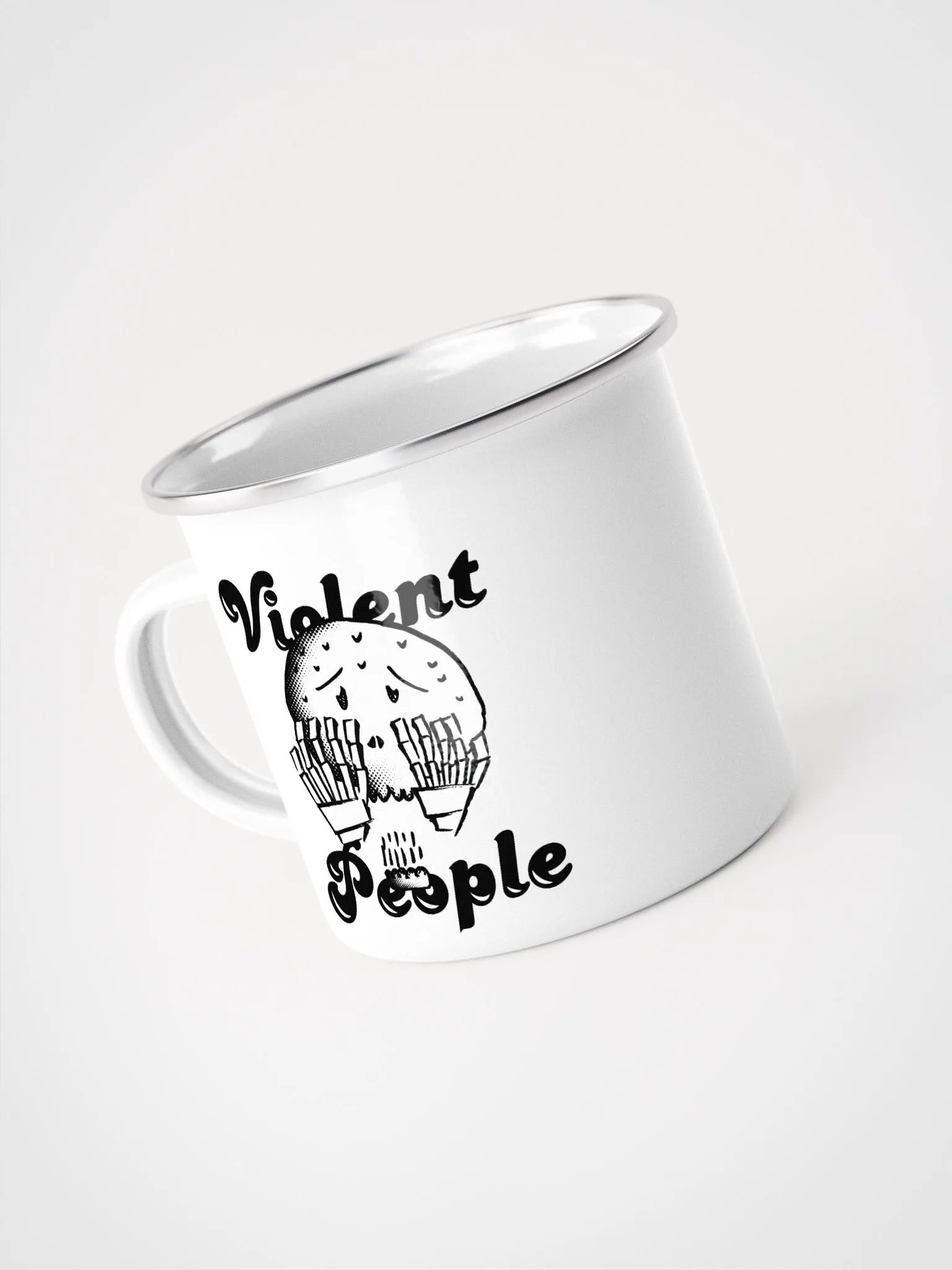 Violent (Enamel) Mug product image (1)
