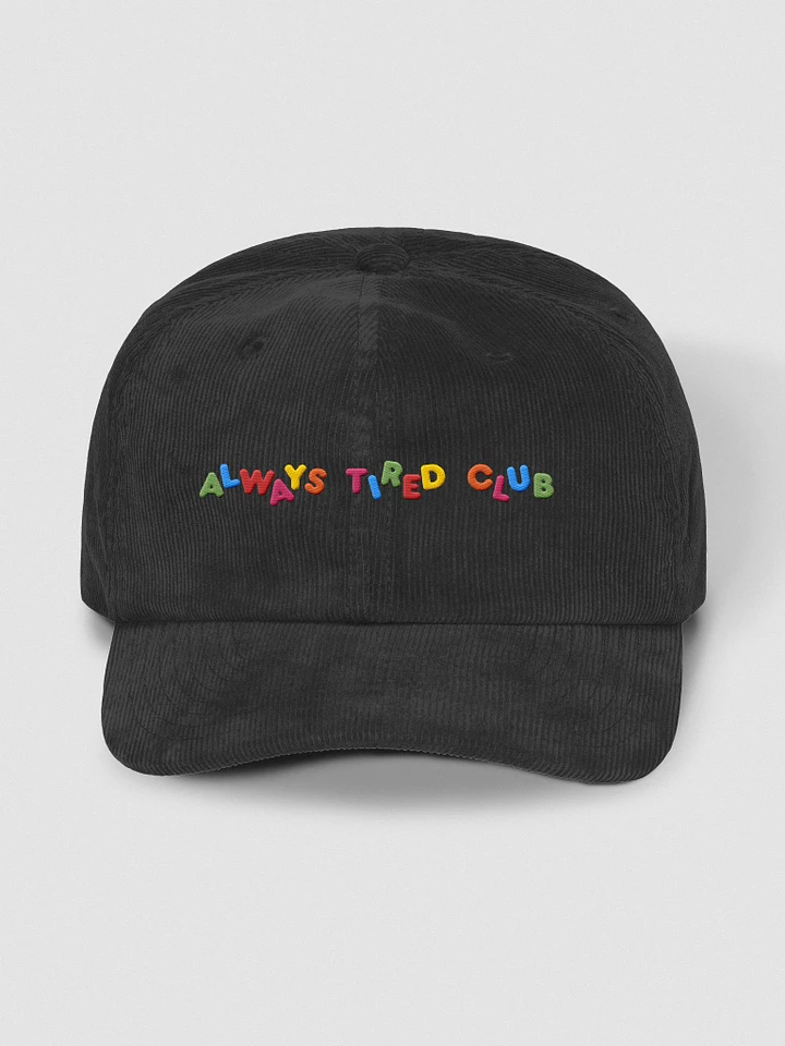 ALWAYS TIRED CLUB Corduroy Cap product image (4)