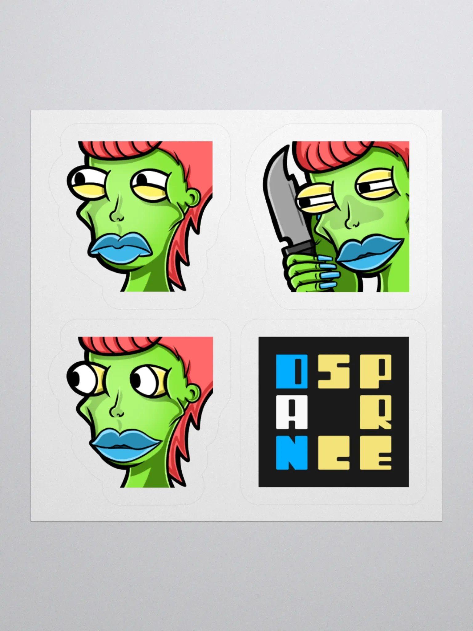 Tabitha Emote Sticker Sheet product image (3)