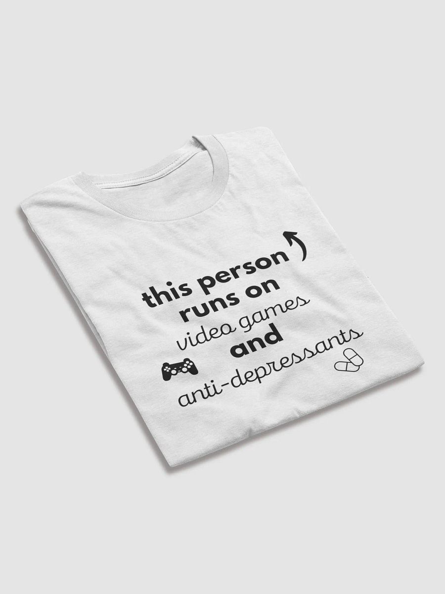 Video games & Anti-Depressants Lightweight Tee product image (6)
