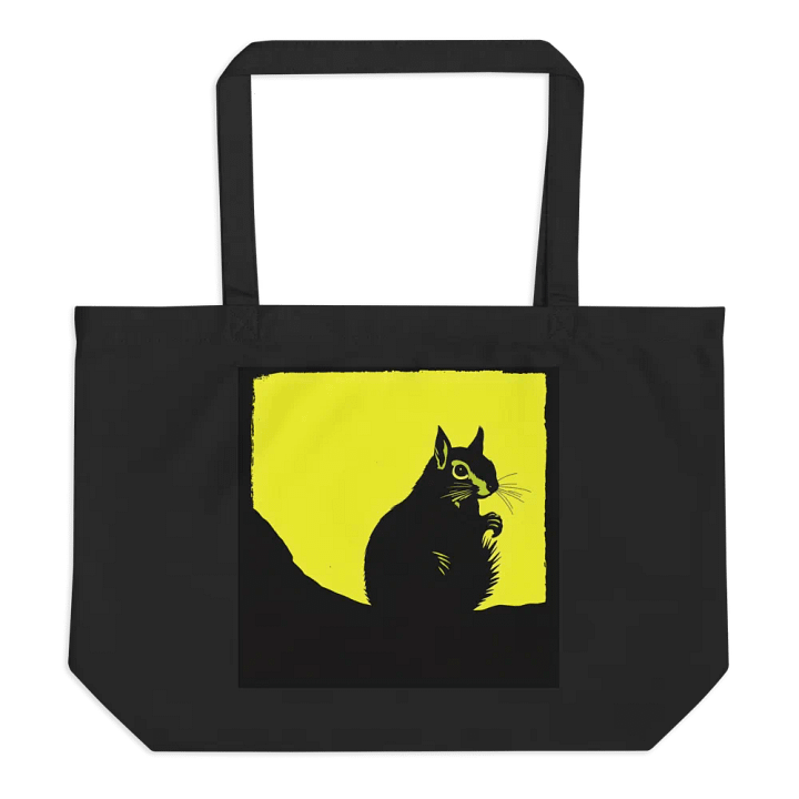 Sleek Squirrel Silhouette Tote Bag product image (1)