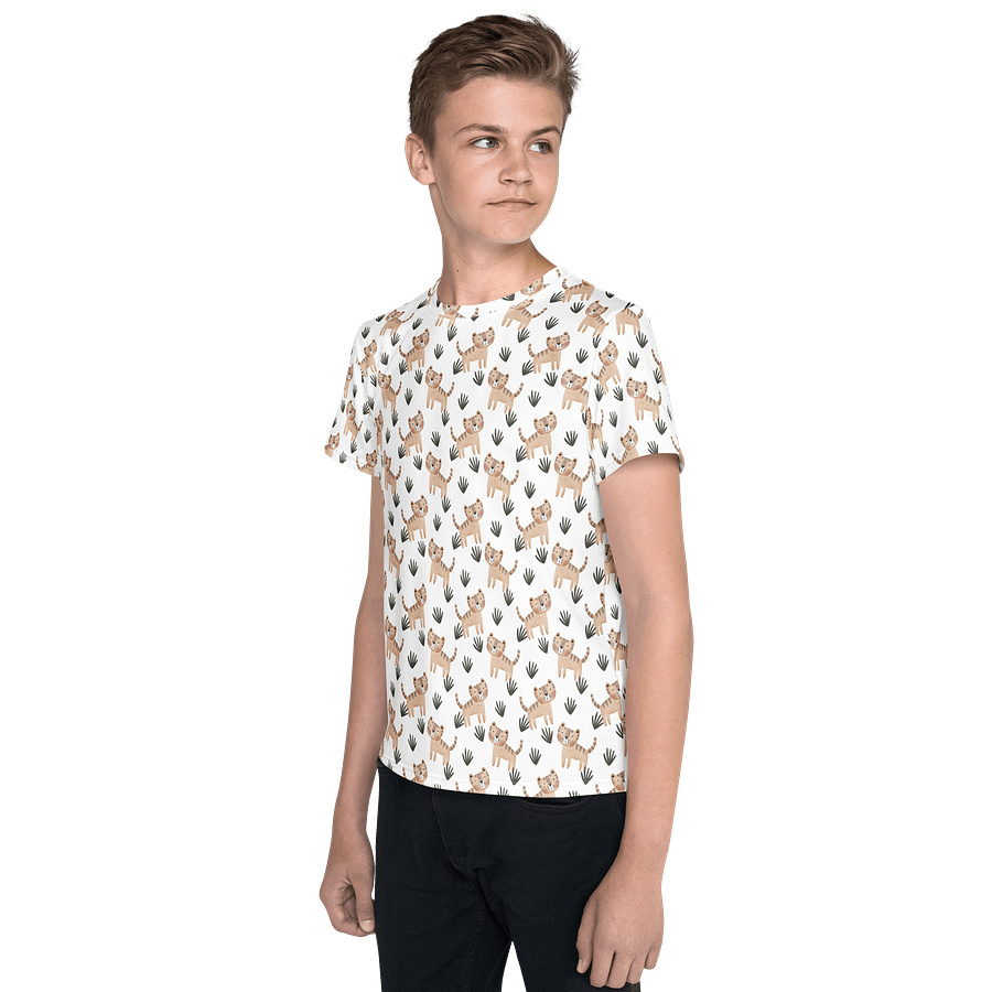 My little Cat | Unisex Youth Crew Neck T-Shirt product image (6)